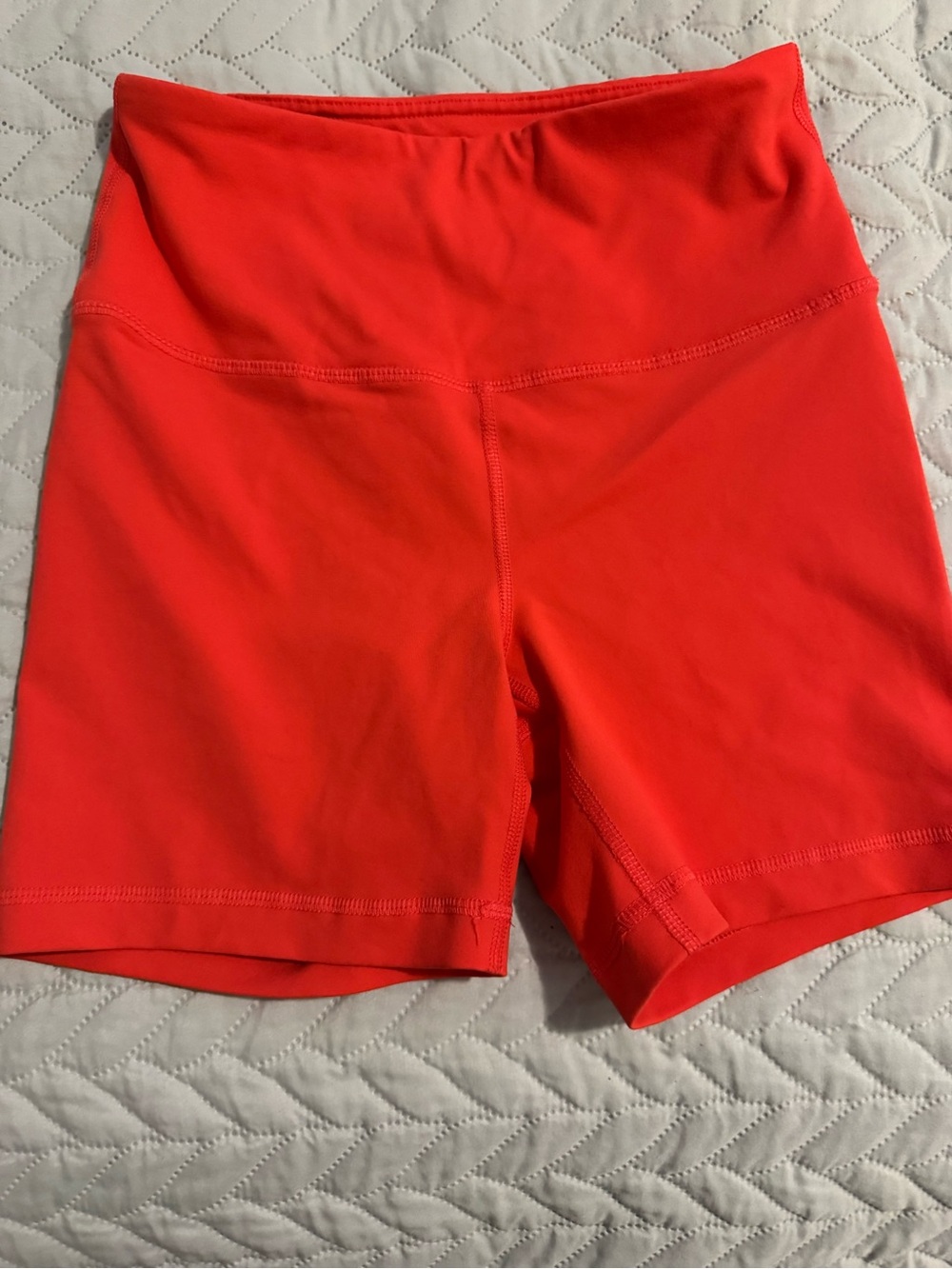 Reflex Women's Neon Red Bike Shorts